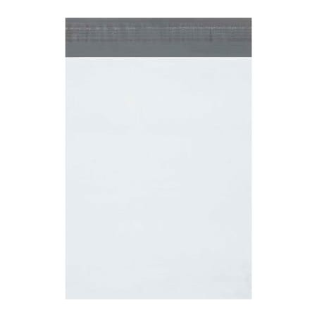 Box Packaging Expansion Poly Mailers 10W x 13L x 2D 2.5 Mil White 100/Pack EPM10132